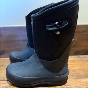 Bogs Kids Black Snow Boots